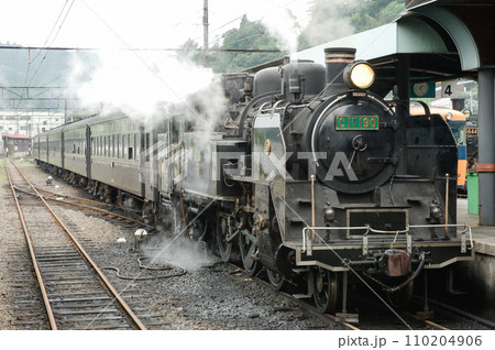 大井川鉄道のSL蒸気機関車 大井川鐵道SL急行かわね路号 110204906