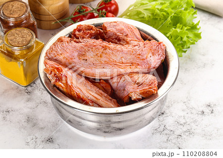 Marinated Duck wings for barbecue Marinated Duck wings for barbecue 110208804