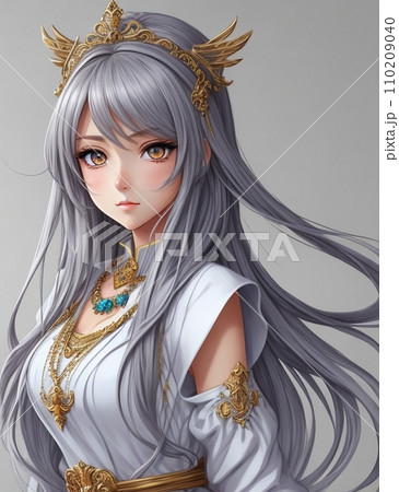 ドレスの女神のイラスト素材 [110209040] - PIXTA