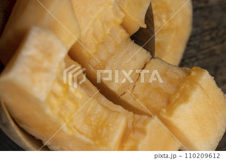 delicious soft and ripe food melon on the table delicious soft and ripe food melon on the table 110209612