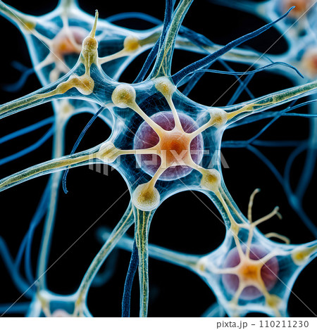 AI-generated content. A close up of a cell.のイラスト素材 [110211230] - PIXTA