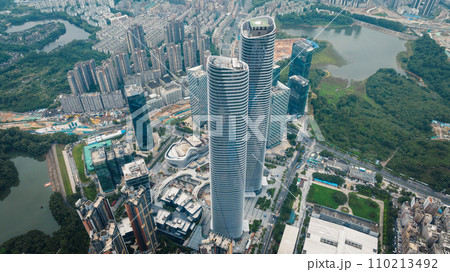 Buildings landscape in shenzhen city, China 110213492