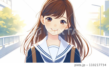 女子高生のAI画像 110217734