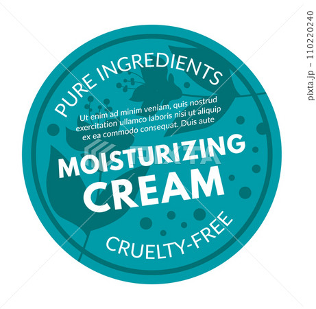 Moisturizing cream, pure ingredients cruelty free 110220240