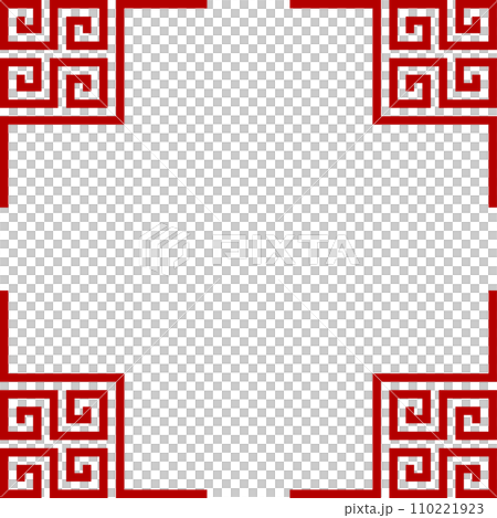 Chinese style simple frame red Chinese style simple frame red 110221923