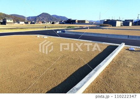 住宅地、区画整理、造成地のイメージ 110222347