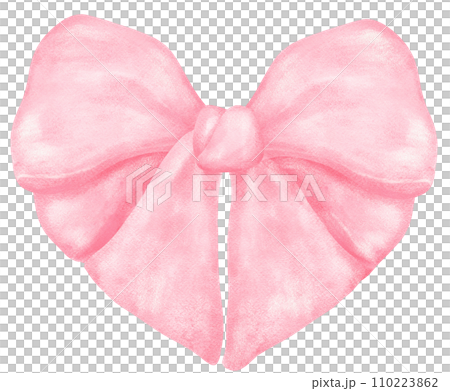 Pink Coquette ribbon bow aesthetic watercolor Pink Coquette ribbon bow aesthetic watercolor 110223862