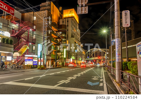 川崎市宮前区の都市風景　宮前平駅　尻手黒川道路 110224584