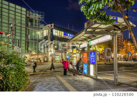川崎市宮前区の都市風景 鷺沼駅 川崎市宮前区の都市風景 鷺沼駅 110226580