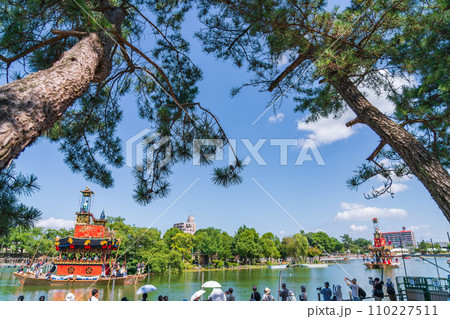 尾張津島天王祭、朝祭〈愛知県津島市〉 110227511