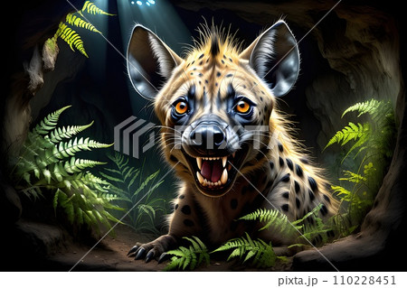 a Carnivore feline predator looking at camera, wildlife nature portrait. a Carnivore feline predator looking at camera, wildlife nature portrait. 110228451