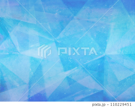 ブルーの氷が積み重なった抽象的なイメージの背景画像 ブルーの氷が積み重なった抽象的なイメージの背景画像 110229451