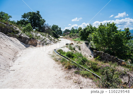 Landscapes of Peneda Geres National Park, North Portugal, view of the mountains, trees, selective focus Landscapes of Peneda Geres National Park, North Portugal, view of the mountains, trees, selective focus 110229548