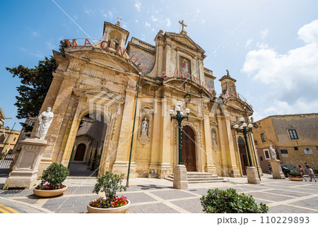 Grotto and Parish Church of St.Paul on Rabat in Malta 110229893