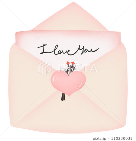 envelope on Valentine's day 110230033