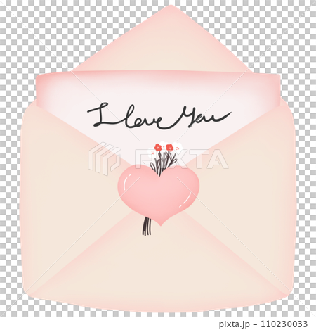 envelope on Valentine's day 110230033