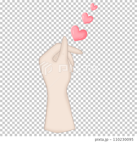 cute Valentine's day elements 110230095