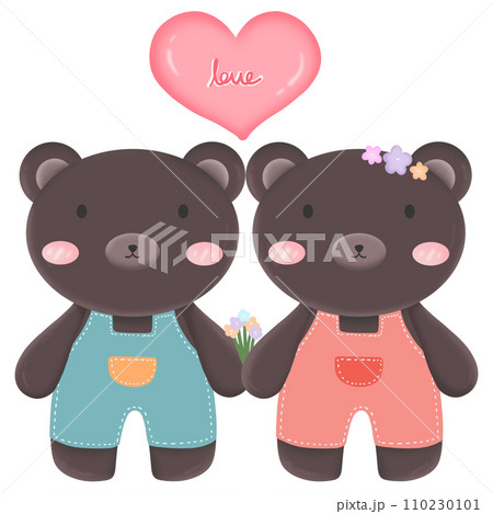cute Valentine's day elements 110230101