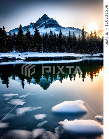 Arctic focused detailed high quality snow. Arctic focused detailed high quality snow. 110231506