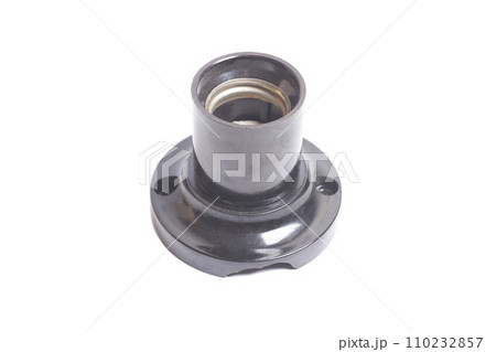 Lamp holder isolated on white Lamp holder isolated on white 110232857