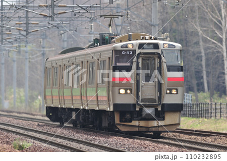 千歳線 西の里(信) JR北海道 731系 G-113編成(札幌) 千歳線 西の里(信) JR北海道 731系 G-113編成(札幌) 110232895