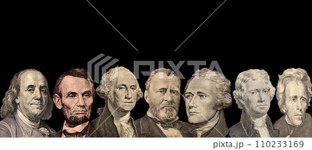 United States Paper Currency Presidents 110233169