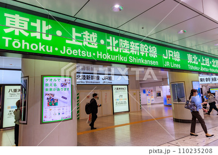 東京 千代田区 JR東京駅 (八重洲中央口新幹線のりば) 東京 千代田区 JR東京駅 (八重洲中央口新幹線のりば) 110235208