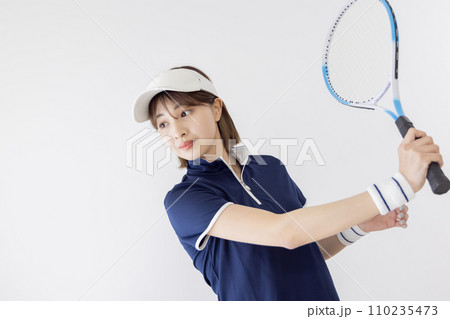 テニス　女性 110235473