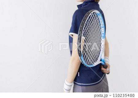 テニス　女性　イメージ 110235480