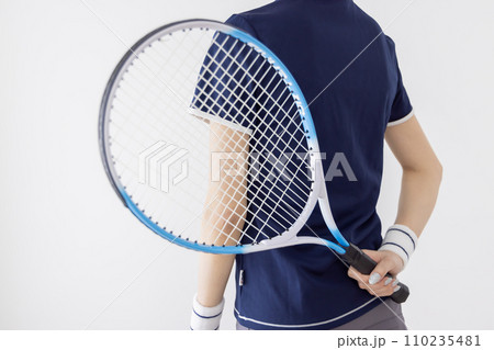 テニス　女性　イメージ 110235481
