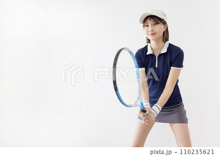 テニス　女性 110235621
