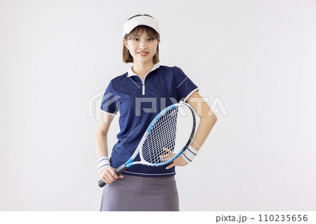 テニス　女性　イメージ 110235656