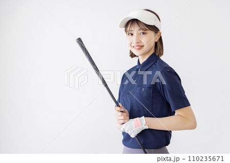 ゴルフ　女性　 110235671