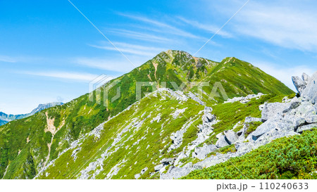 夏の常念岳登山（前常念岳～常念岳） 110240633