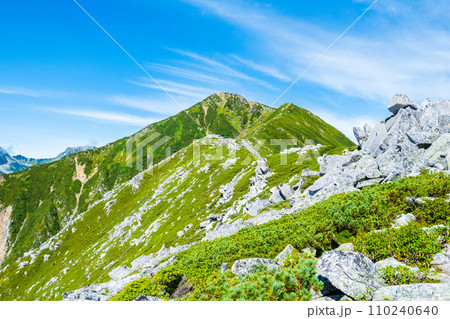 夏の常念岳登山（前常念岳～常念岳） 110240640
