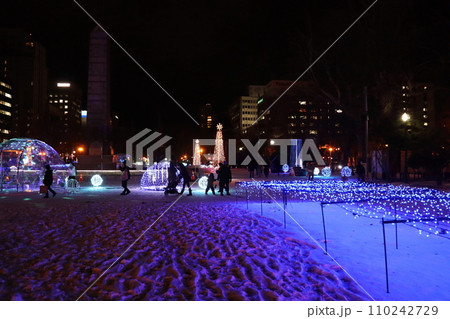 大通公園のクリスマスイルミネーション 大通公園のクリスマスイルミネーション 110242729