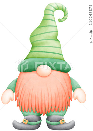 Luck of the Irish! Watercolor Shamrock Design for St. Patrick's Day Luck of the Irish! Watercolor Shamrock Design for St. Patrick's Day 110242873