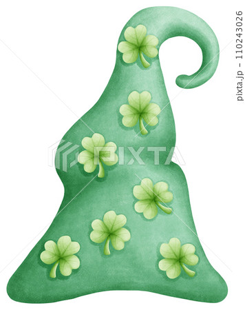 Luck of the Irish! Watercolor Shamrock Design for St. Patrick's Day Luck of the Irish! Watercolor Shamrock Design for St. Patrick's Day 110243026