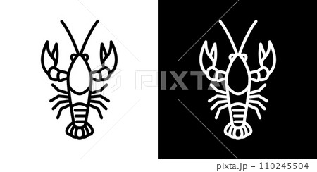 ザリガニアイコン 110245504