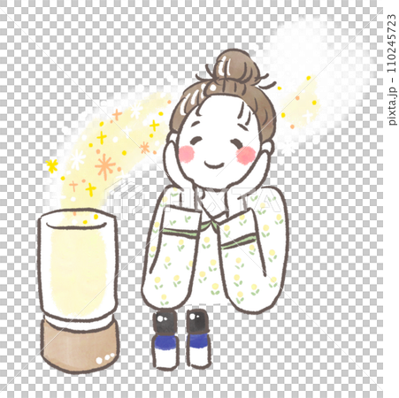 微笑的女人，香氣 110245723