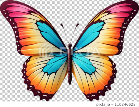 Colorful butterfly 110246628