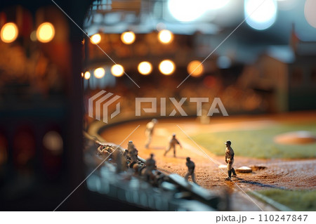 ベースボール観戦-1 ベースボール観戦-1 110247847