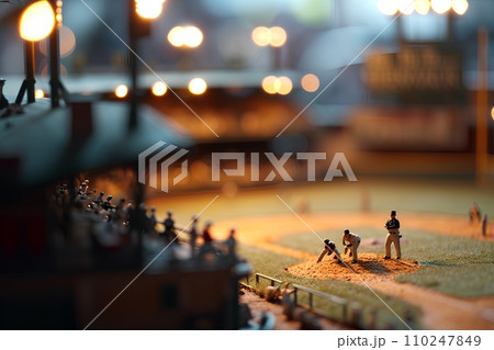 ベースボール観戦-1 ベースボール観戦-1 110247849