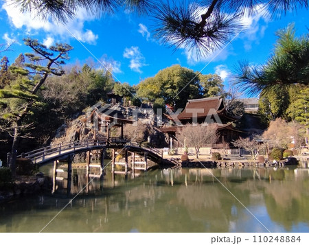 虎渓山の無際橋と観音堂(岐阜:多治見) 虎渓山の無際橋と観音堂(岐阜:多治見) 110248884