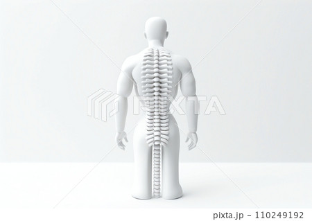 Abstract 3d human character health care concept,psychotherapy,doctor,disease treatment, Generative AI 110249192