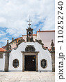 Old Portuguese town Ponte de Lima in the north of Portugal, Part of the district of Viana do Castelo, church entrance, selective focus 110252740