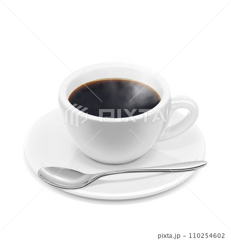 コーヒー イラスト リアル 110254602