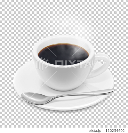 咖啡插畫真實 110254602