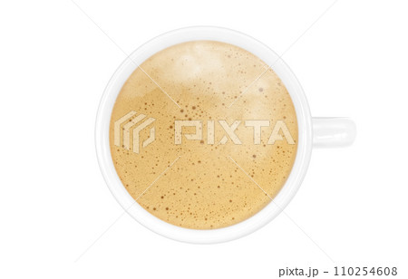 カフェオレのイラスト リアル カフェオレのイラスト リアル 110254608