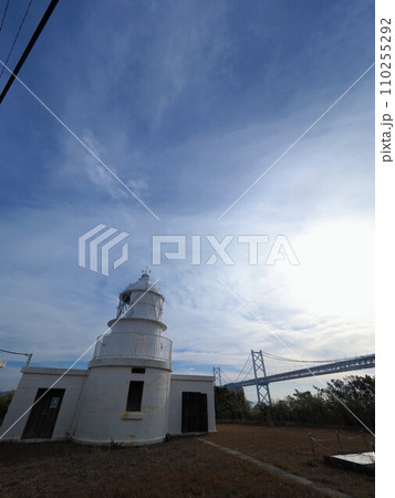 瀬戸内海に浮かぶ石造り灯台・鍋島灯台【香川県坂出市】15 瀬戸内海に浮かぶ石造り灯台・鍋島灯台【香川県坂出市】15 110255292